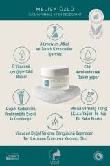 Melisa Kokulu Doğal Krem Deodorant – Alüminyumsuz, Vegan, 30 ml | Harel Cosmonatural