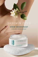 Yasemin Kokulu %100 Doğal Krem Deodorant – Alüminyumsuz – 30 ml | Harel Cosmonatural
