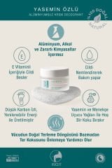 Yasemin Kokulu %100 Doğal Krem Deodorant – Alüminyumsuz – 30 ml | Harel Cosmonatural