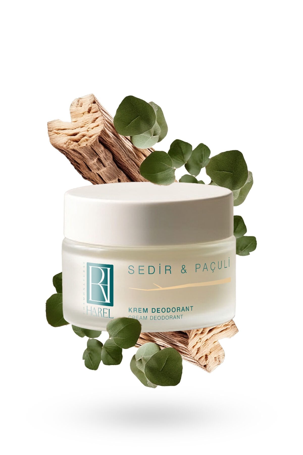 Sedir & Paçuli Kokulu %100 Doğal Krem Deodorant – Alüminyumsuz-30 ml