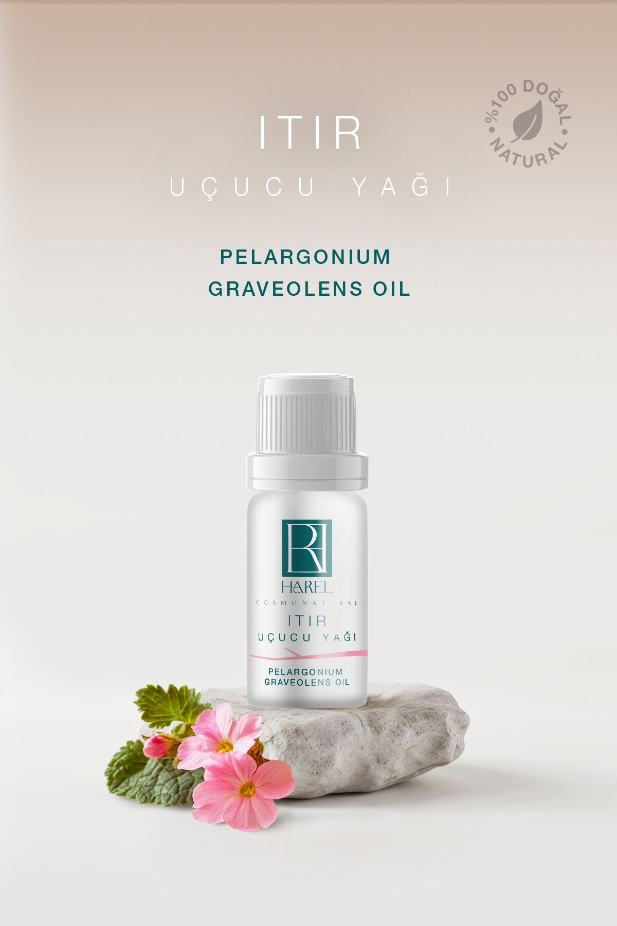 Harel Cosmonatural - %100 Doğal Itır Uçucu Yağı - 10 ml
