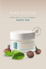 Harel Cosmonatural - %100 Doğal Shea Butter - Nemlendirici ve Besleyici Karite Yağı 50 ml